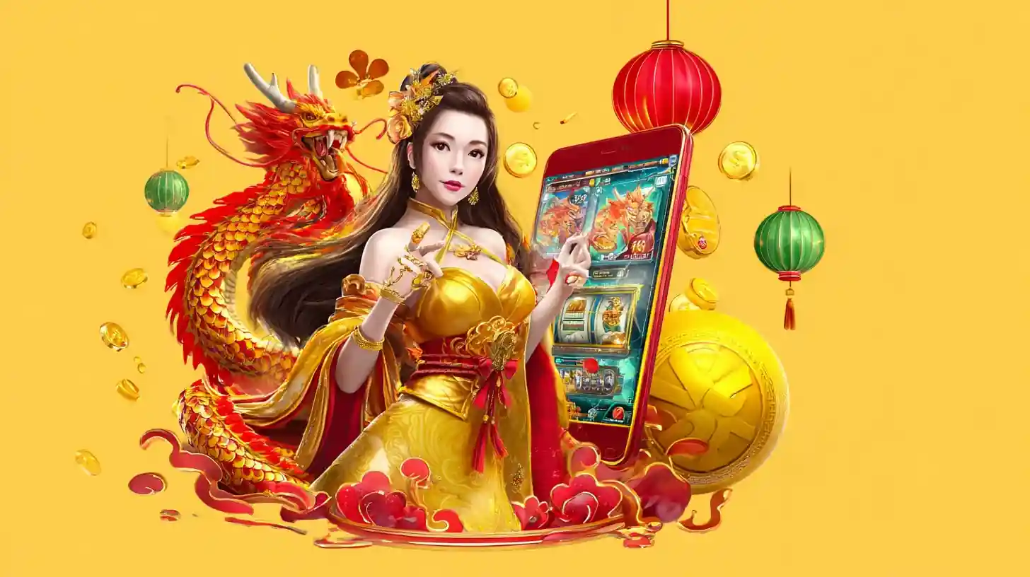 ตัวละครอีสปอร์ตสามคนถืออาวุธกับโลโก้ e-sports